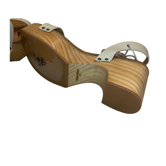 Free People Aurora Wrap Clog Sandal White US 11/ EU 41 - Picture 8 of 12